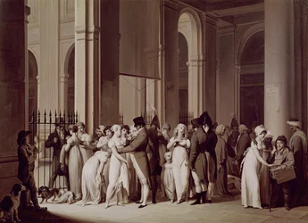 Les Galeries du Palais Royal, Paris, 1809